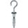ELMARK acél horgony C-horog Wkret-met BMHS M4X38 4db/bl