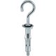 ELMARK acél horgony C-horog Wkret-met BMHS M4X38 4db/bl
