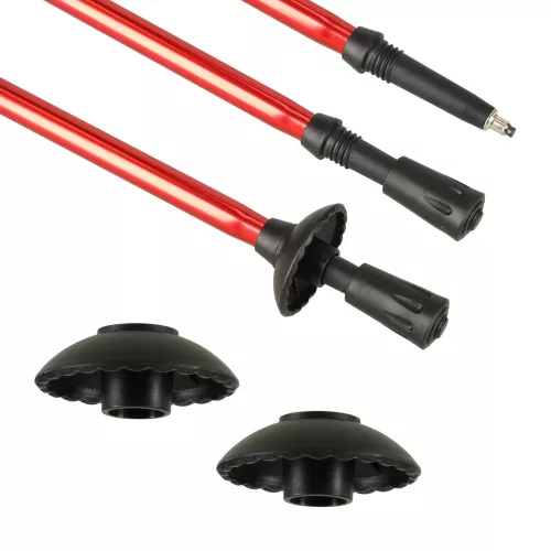 pliabil articol accesoriu cu husă, 2 bucată, roșu
