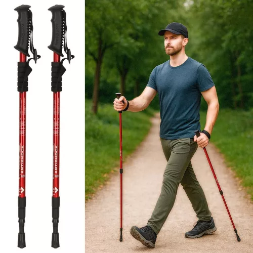 pliabil articol accesoriu cu husă, 2 bucată, roșu