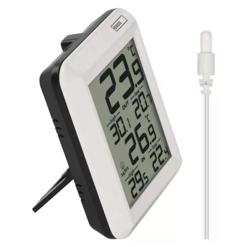 Digitális hőmérő, vezetékes érzékelővel E0422, EMOS, E0422