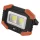 EMOS COB LED munkalámpa 350lm, fekete, narancs, P4112