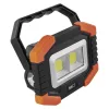 EMOS COB LED munkalámpa 350lm, fekete, narancs, P4112