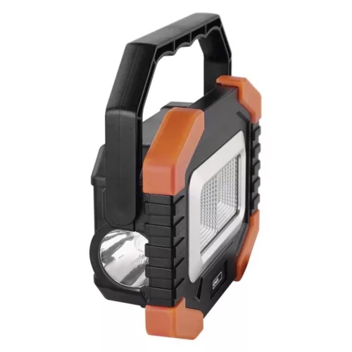 EMOS COB LED munkalámpa 350lm, fekete, narancs, P4112