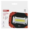 EMOS COB LED munkalámpa 700 lm, fekete, narancs, IP43, P4113