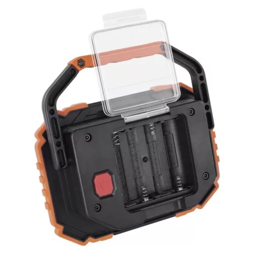 EMOS COB LED munkalámpa 700 lm, fekete, narancs, IP43, P4113