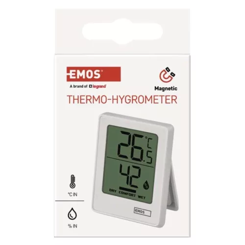 Digitális hőmérő vezeték nélküli érzékelővel, páratartalom-mérővel E0345, EMOS, E0345
