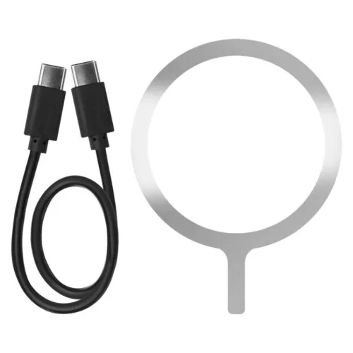 EMOS Powerbank WI 521, 5 000 mAh, 20 W+Wireless, fekete, B0545B