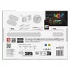 GoSmart LED-es lámpatest Hexagon, indító készlet, 10 rész, 19 W, RGBIC dimmelhető, WiFi, IP20, EMOS, ZIW22AR