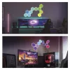 GoSmart LED-es lámpatest Hexagon, kiegészítő készlet,3 rész, 1,8 W, RGBIC dimmelhető, WiFi, IP20, EMOS, ZIW223R