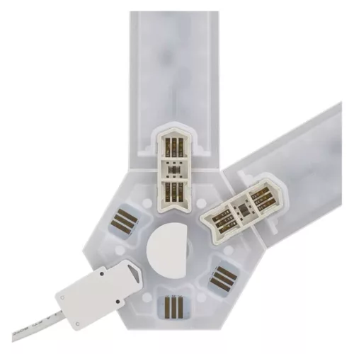 GoSmart LED lámpatest Lines fehér, 9 részből álló, 34 W, RGBIC dimmelhető, WiFi, IP20, EMOS, ZIW249R
