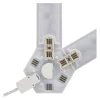GoSmart LED-es lámpatest Lines fekete, 9 részből álló, 34 W, RGBIC dimmelhető, WiFi, IP20, EMOS, ZIW269R