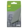 GP Powerbank B+ Series, 5 000 mAh, 12 W, zöldesszürke, világosszürke, B6405GY