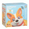Kutya, interaktív robot, Corgi, világító fülek, zene