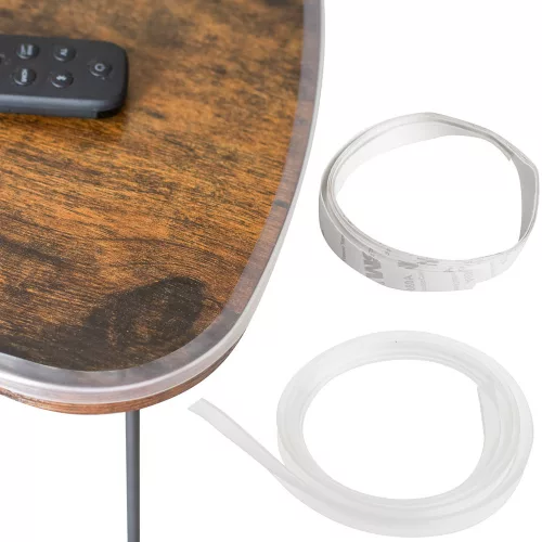 silicon bandă articol, sarkok accesoriu, transparent 1m