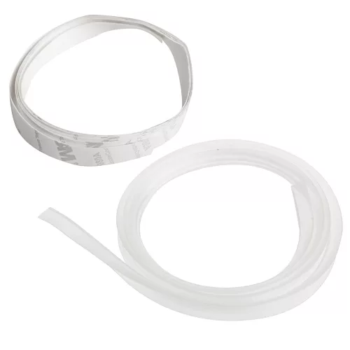 silicon bandă articol, sarkok accesoriu, transparent 1m