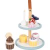 Cupcake bemutató tálca "finom"