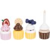 Cupcake bemutató tálca "finom"
