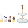 Cupcake bemutató tálca "finom"