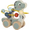 Tolható játék gyöngyös labirintussal "Dino"