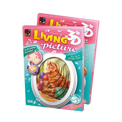 3D képkeret "Macska"