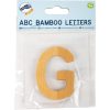 ABC bambusz betűk G