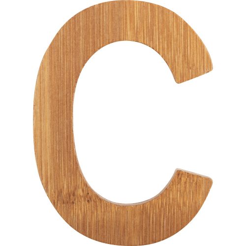ABC bambusz betűk C