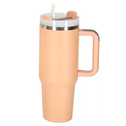 Termosz cană cu pai și articol, 1200ml, accesoriu