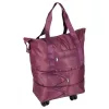 pliabil geantă de călătorie roțien, accesoriu, 3 în mărime, lila