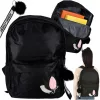 Articol articol Rucsac, un cu compartimente, negru