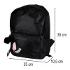 Articol articol Rucsac, un cu compartimente, negru
