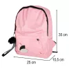 Articol articol Rucsac, egycu compartimente, roz