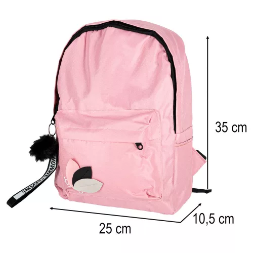 Articol articol Rucsac, egycu compartimente, roz