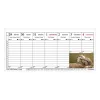 De birou calendar produs FORTUNA vertical alb file produs produs 2026.