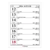 De birou calendar produs FORTUNA vertical alb file produs produs 2026.