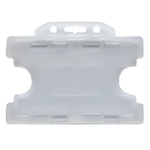 Azonosítókártya tartó Proximity álló 85x54mm opál 2 kártyás