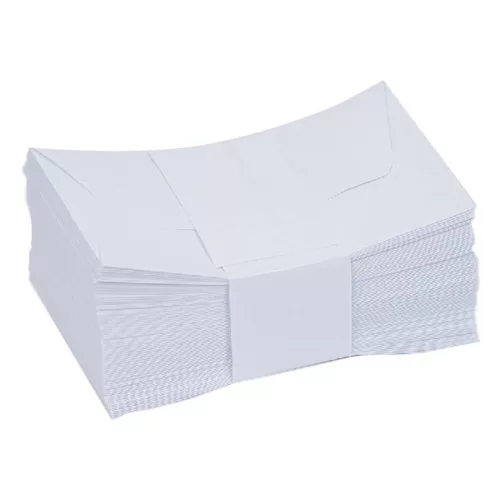 Névjegyboríték KASKAD enyvezett 70x105mm 07 fehér 100 darabos