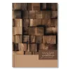 Tanári zsebkönyv PD CALENDAR papírborító A/5 Wood 2025-2026