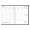Tanári zsebkönyv PD CALENDAR papírborító A/5 Wood 2025-2026
