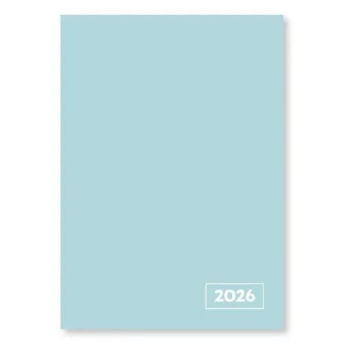 Zsebnaptár VECTRALINE A/7 álló fehér lapos vegyes mintás 2026.