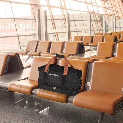 Sport geantă de călătorie, bagaj de mână pentru avion, turista, negru