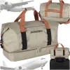 Sport geantă de călătorie, bagaj de mână pentru avion, turista, bej