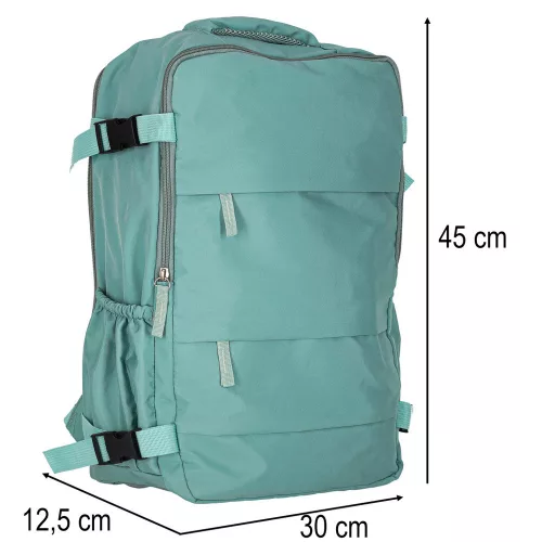 Turista Rucsac, kabin, bagaj de mână, verde, 45x30 cm