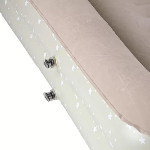 Copii pat, gonflabil matrac accesoriu, turista, pompă, 140cm x 90cm