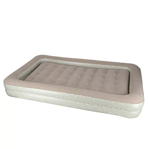 Copii pat, gonflabil matrac accesoriu, turista, pompă, 140cm x 90cm
