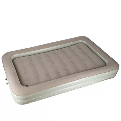 Copii pat, gonflabil matrac accesoriu, turista, pompă, 140cm x 90cm