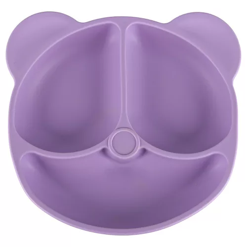 silicon set pentru copii, 8 piese, lila
