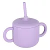 silicon set pentru copii, 8 piese, lila