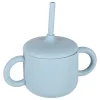 silicon set pentru copii, 8 piese, albastru