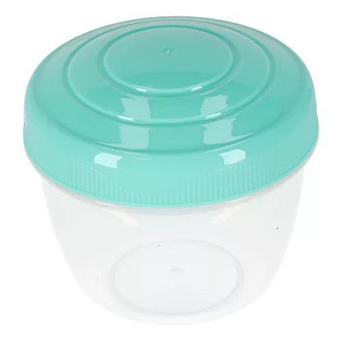 Uzsonnásdoboz rekeszekkel, osztott, 2200ml, menta